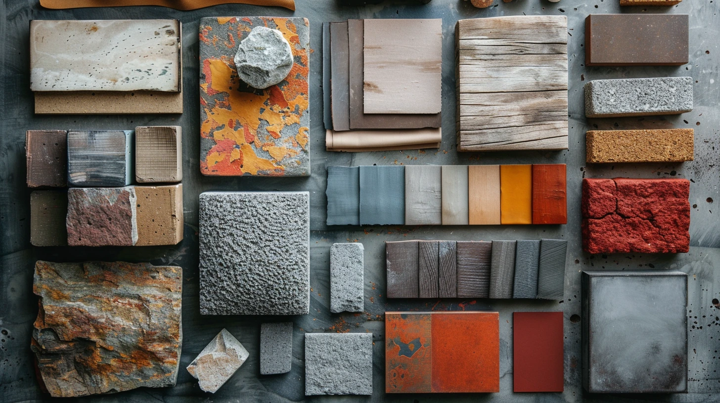 How to Build a Colour Palette from Wood, Stone, Metal and Fabric
